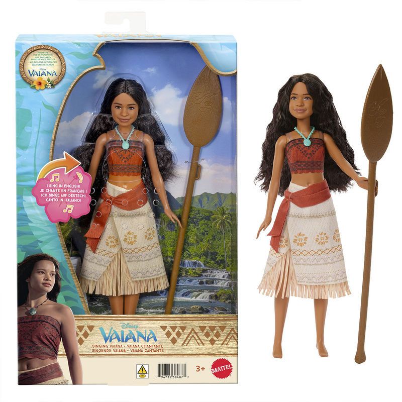 Mattel Toy Barbie - Muñeca Barbie Moana Cantante Original en