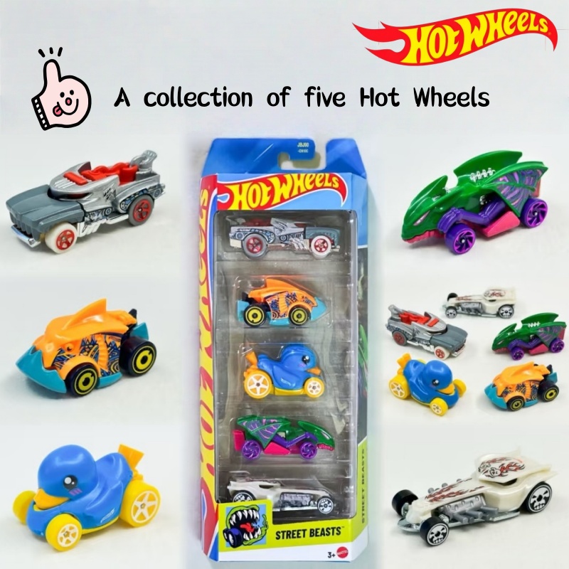 Hot Wheels Car Track Sets - Hotwheels-coche para correr pequeño de aleación,