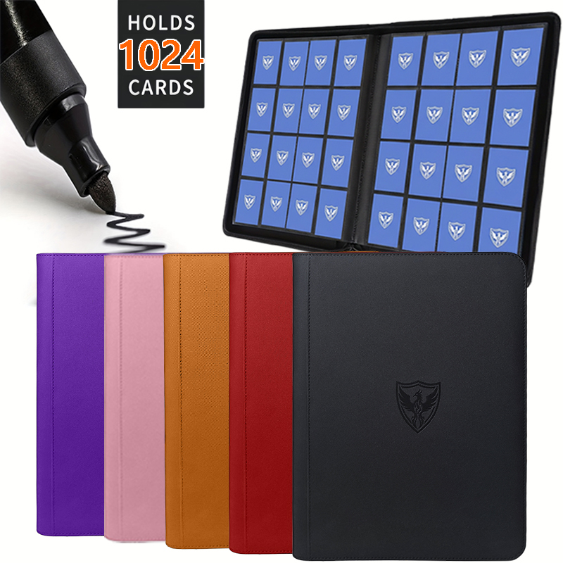 Trading Card Binder - Álbum de Almacenamiento de Tarjetas Coleccionables,