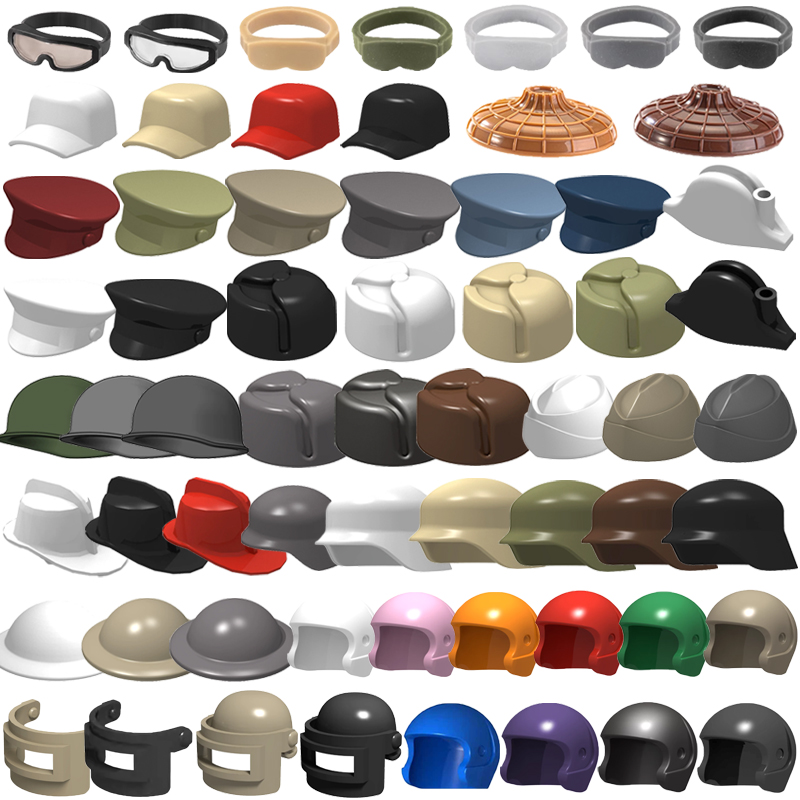 Lego Minifigure Holder - Bloques de Construcción Militares, Accesorios, Figuras