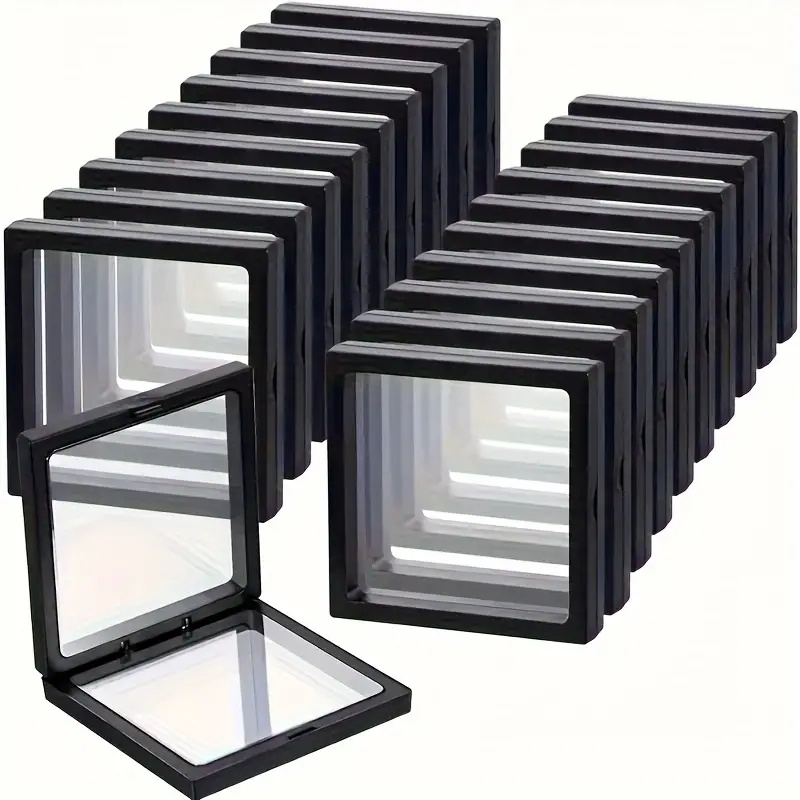 Display Case Acrylic - 20 piezas Clearview 3D vitrinas flotantes