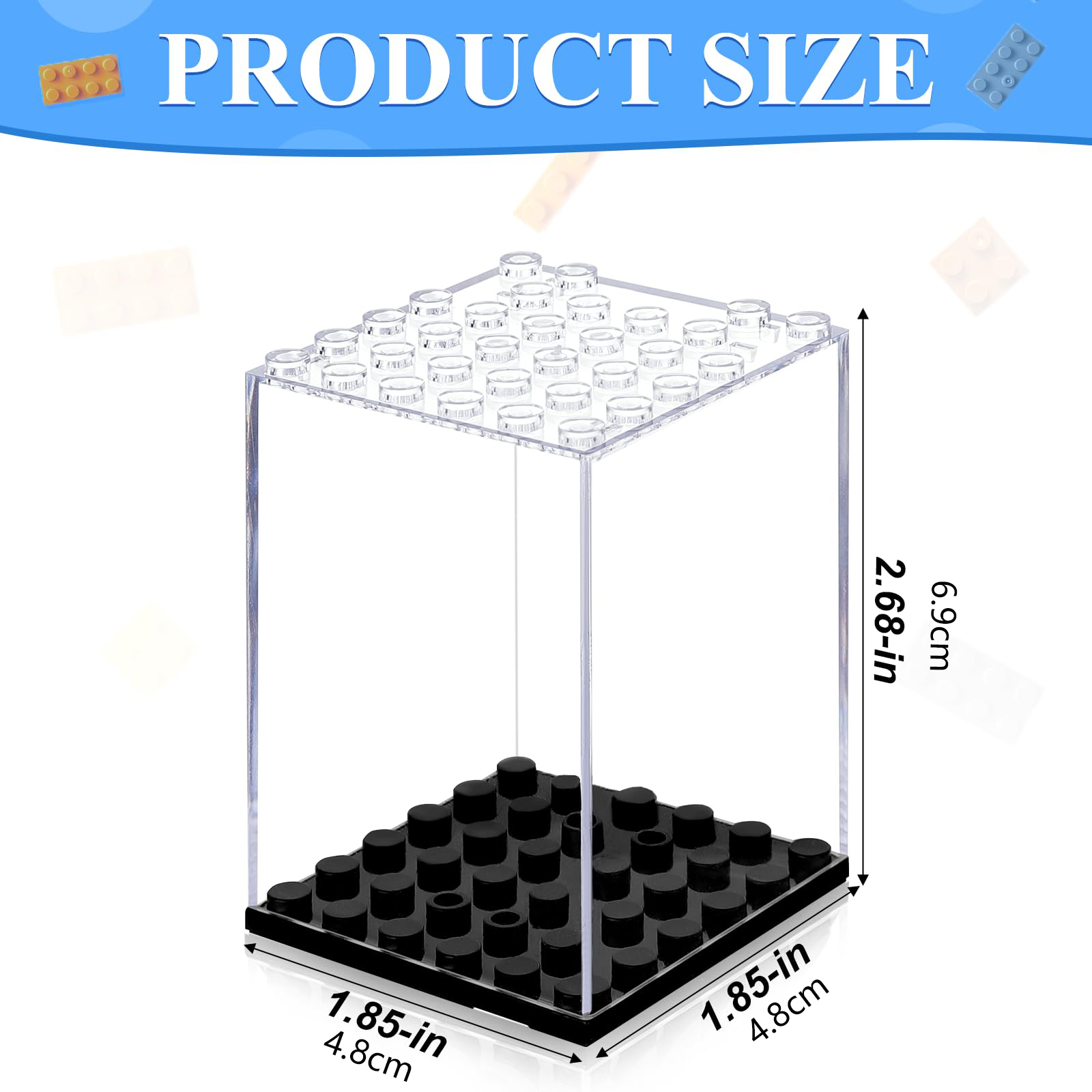 Caja expositora de bloques de  - Lego Minifigure Holder reseña y precio