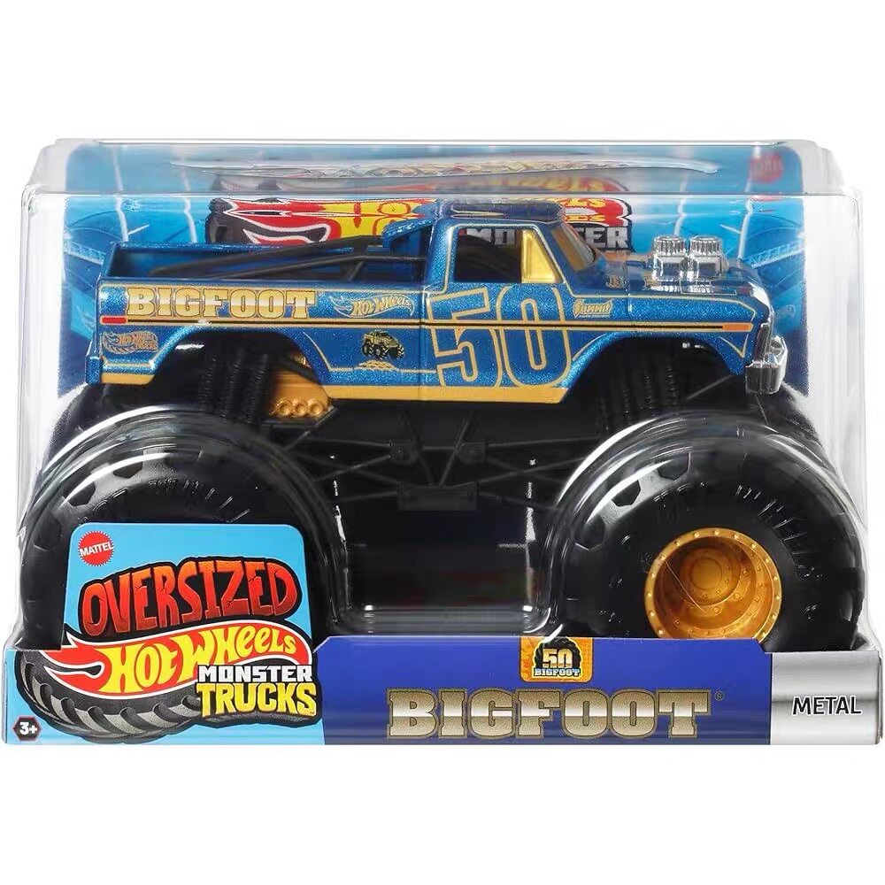 Hot Wheels Monster Trucks Bigf - Hot Wheels Car Monster Trucks reseña y precio