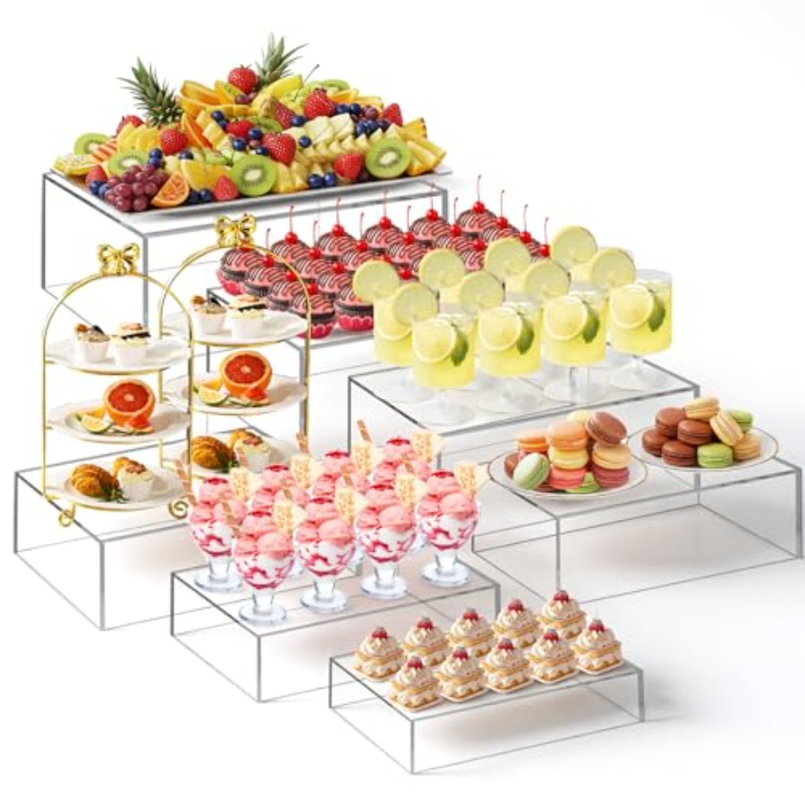 Juego de 7 Soportes Extra Gran - Display Risers Set reseña y precio