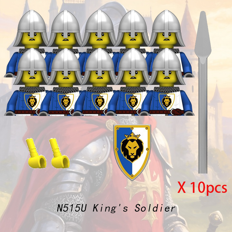 Minifiguras de Caballeros de C - Lego Minifigure Holder reseña y precio