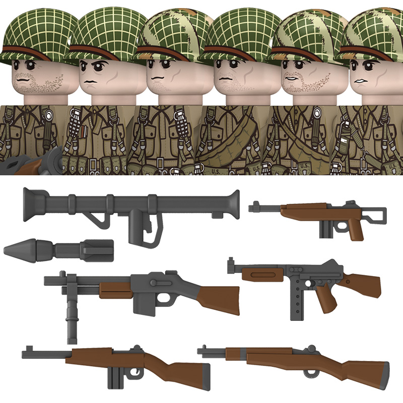 WW2 US 101st Airborne Division - Lego Minifigure Holder reseña y precio