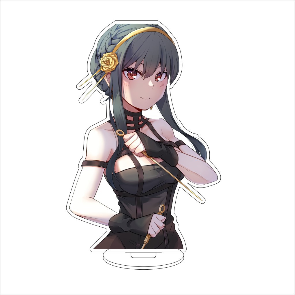 Figura acrílica de 16 cm de SP - Figma Stand Set reseña y precio