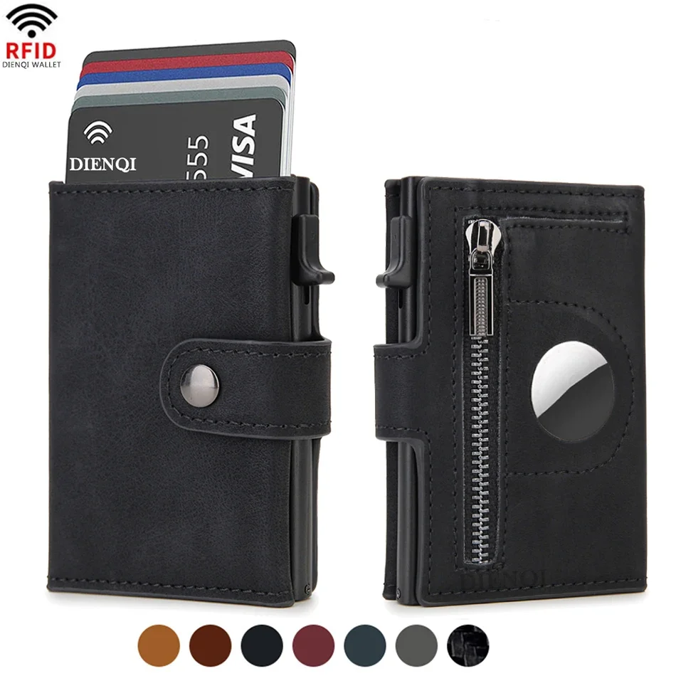 Carteras Airtag de cuero Rfid  - Card Top Loader reseña y precio