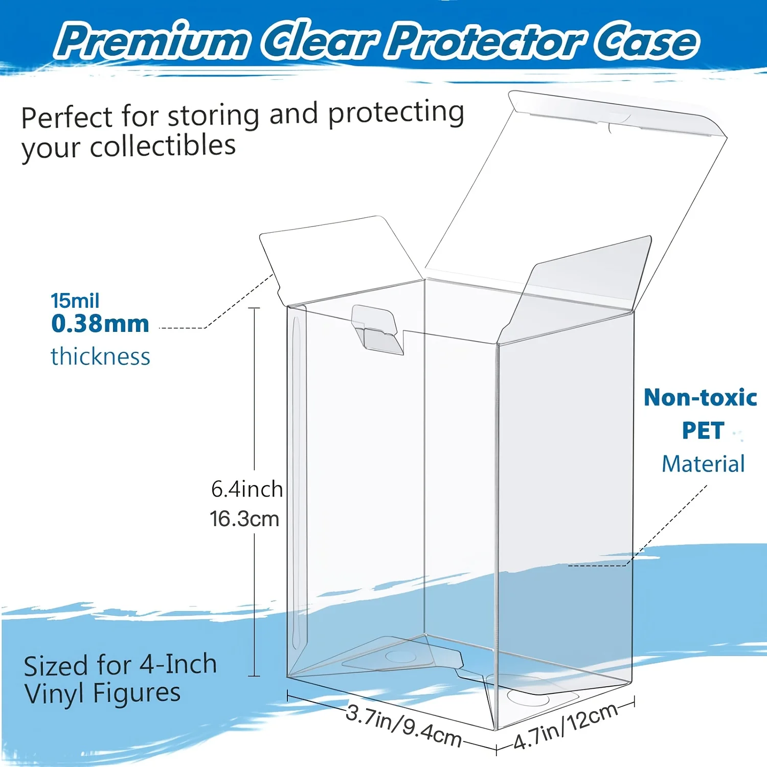 Vitrina Pop transparente Compa - Pop Display Shelf reseña y precio